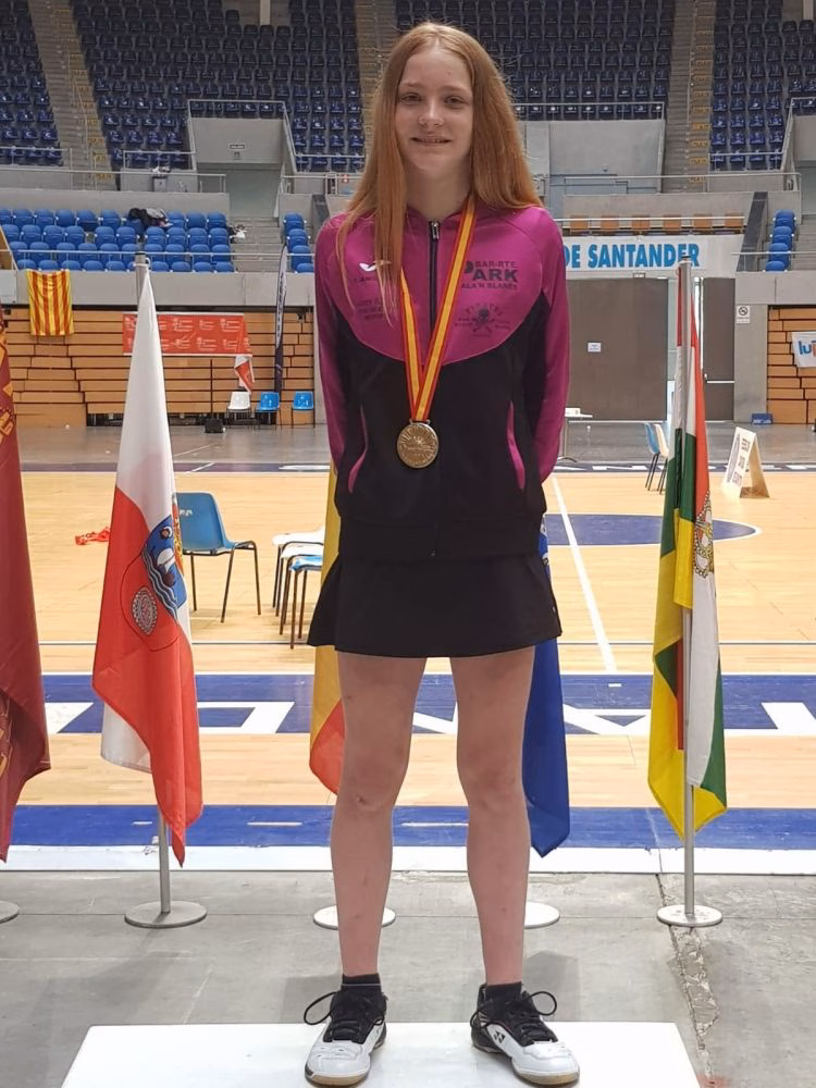 Laura Anglada, oro en Santander