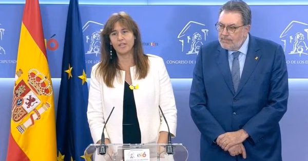 (Vídeo) La portavoz de Junts per Cat a Felipe VI: "Los catalanes no tenemos rey"