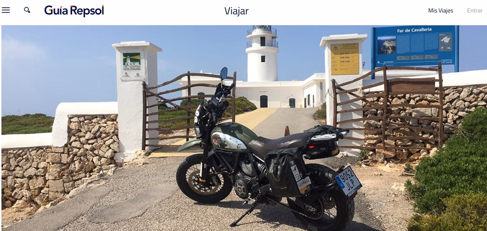 (Vídeo) La Guía Repsol propone una ruta en moto por Menorca