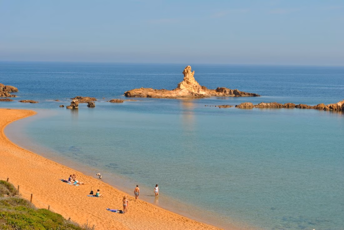 Cala Pregonda, elegida una de las mejoras playas de Europa