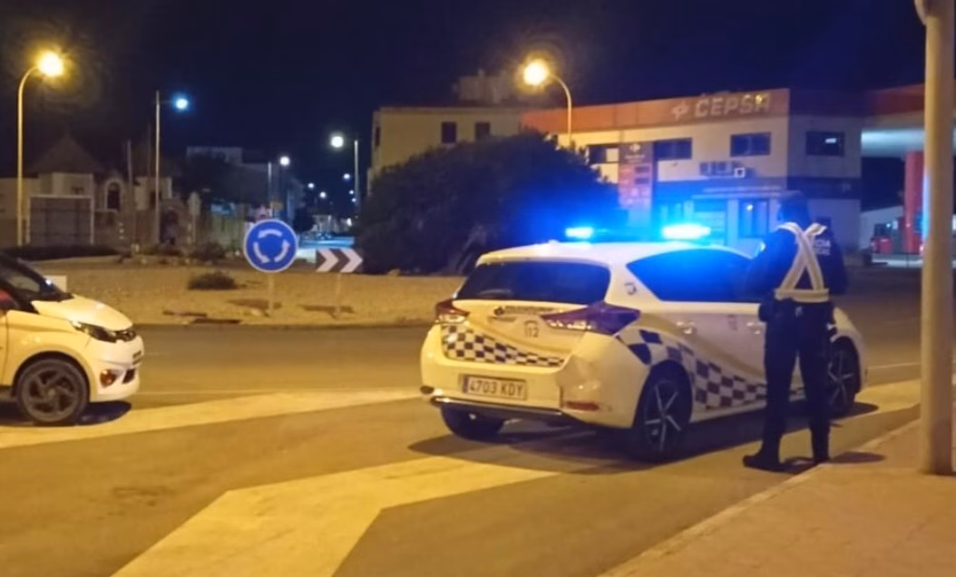 Dos positivos por alcoholemia en un control en la vía Ronda de Maó