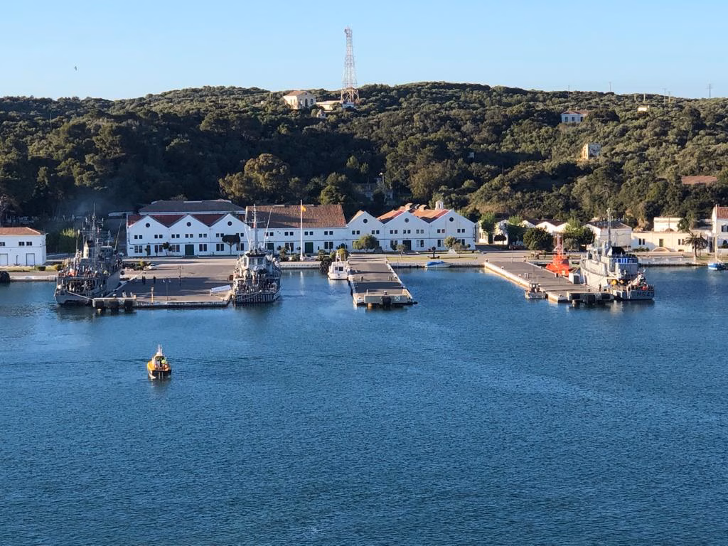 (Fotos) La Armada Española ya está en Menorca