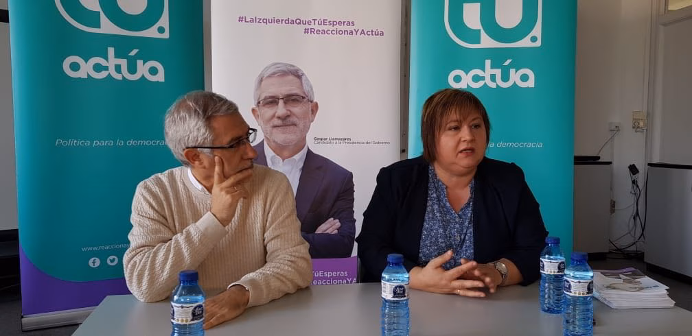 (Fotos) Actúa se presenta en Menorca como un partido que ocupa el espacio que dejó Izquierda Unida