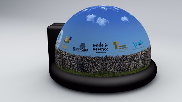 Una cúpula de 360º para promocionar la Fira Arrels