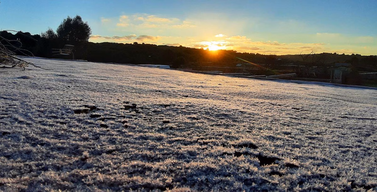 (Fotos) Menorca amanece helada y con temperaturas que han bajado hasta los 1ºC