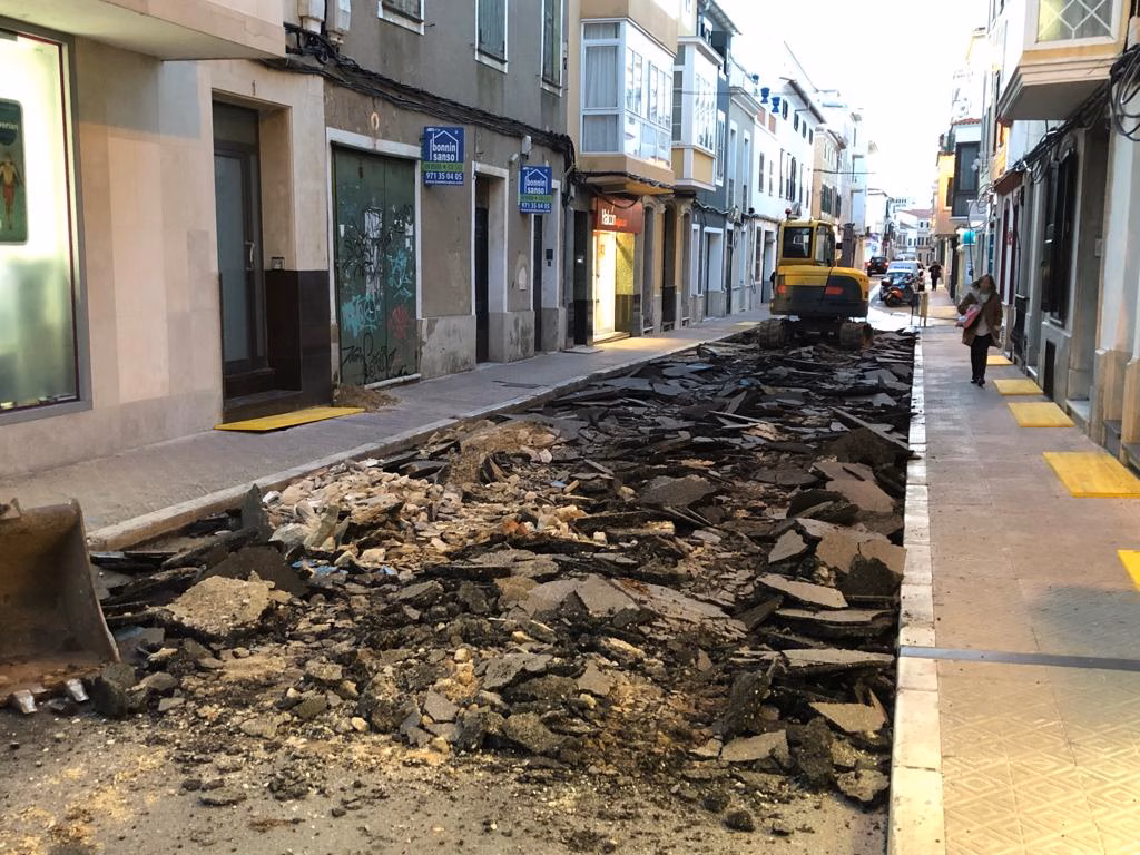 Levantan el firme de sa Rovellada de Dalt