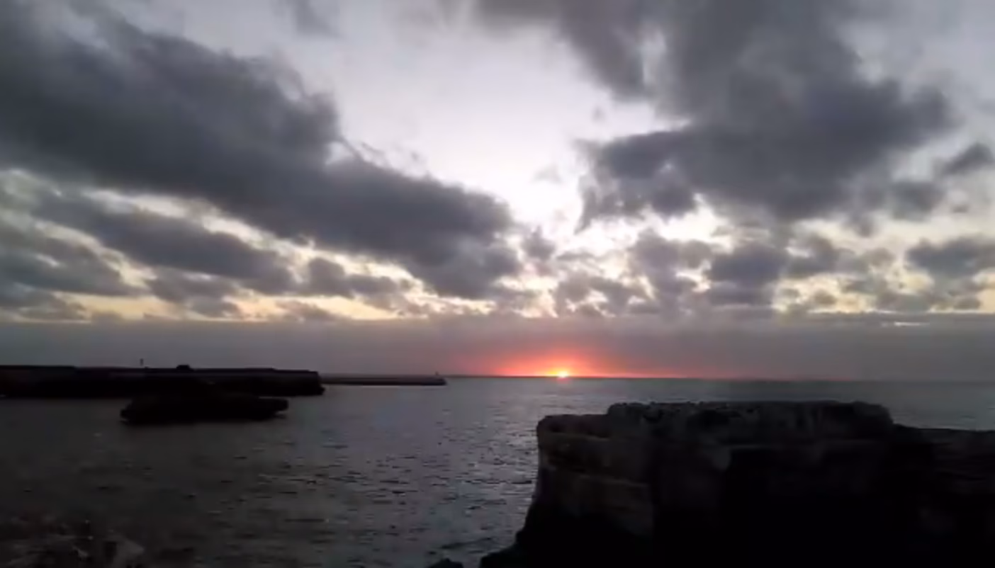 (Vídeo) Espectacular atardecer en Ciutadella