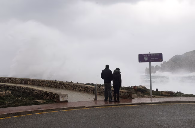 Emergencias activa el Índice de Gravedad 0 por fuertes vientos en Menorca