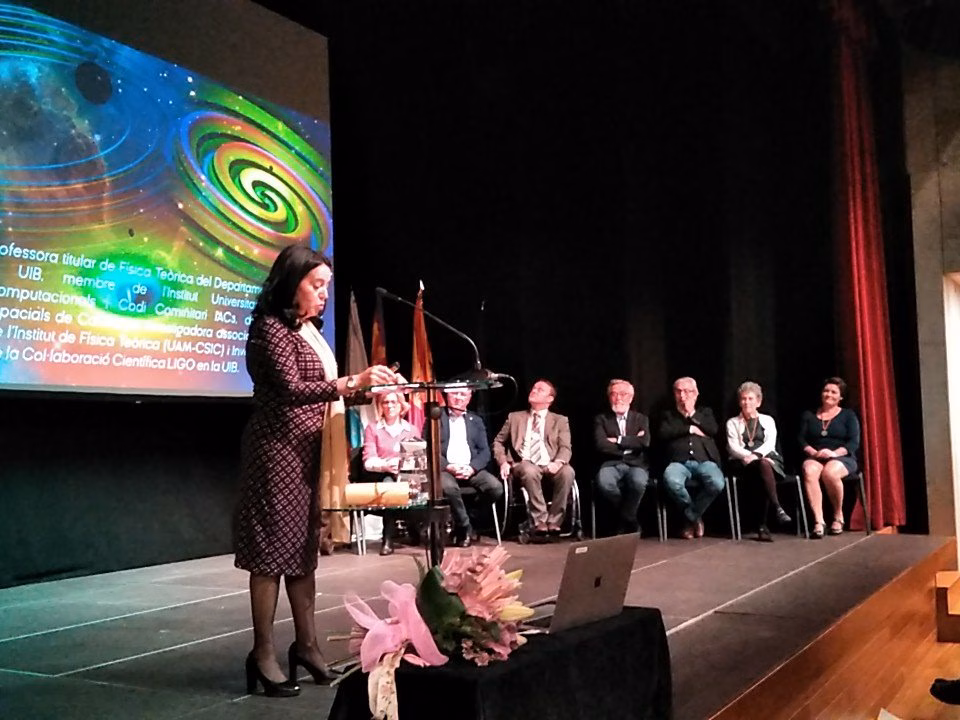 Alicia Sintes ya es "Hija Predilecta" de Sant Lluís