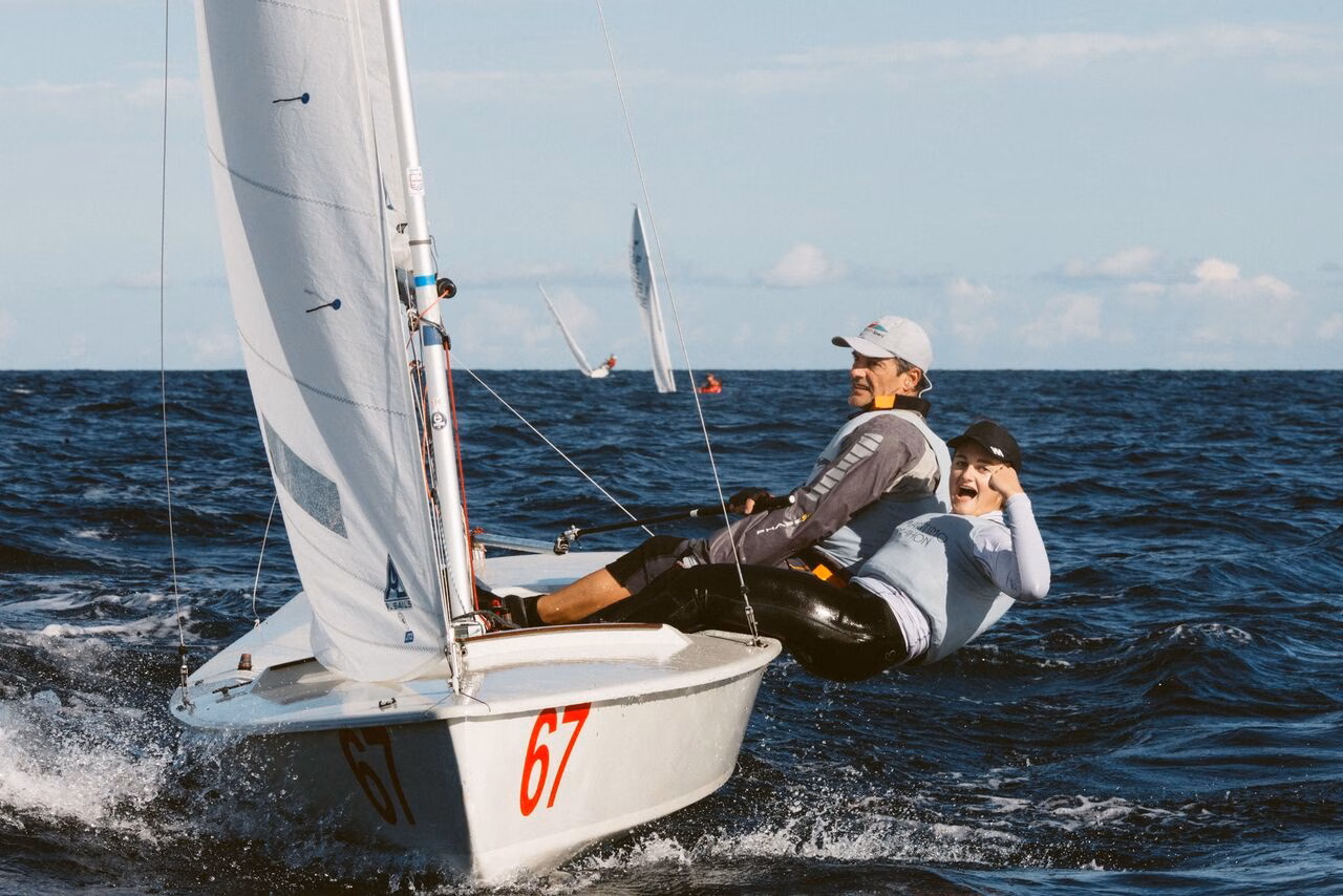 (Fotos) Damián Borrás y Sara Franceschi reinan en el Illes Balears de Snipe