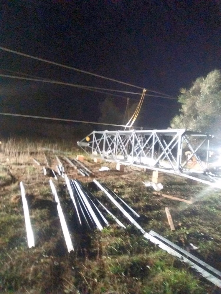 (Vídeo) La reparación de las líneas de alta tensión avanzan pese a las abundantes lluvias
