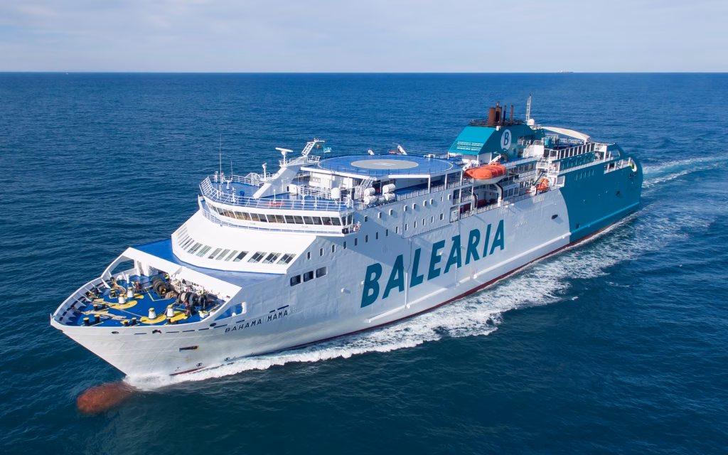 Cambio de buques en Baleària para operar con Menorca