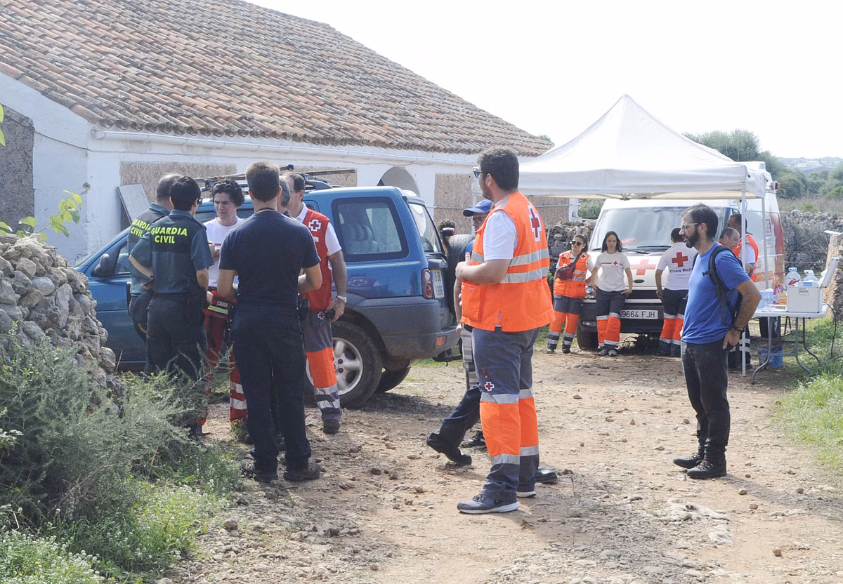 El dispositivo de búsqueda  de Magdalena Mesquida se desplaza a Son Blanc Nou