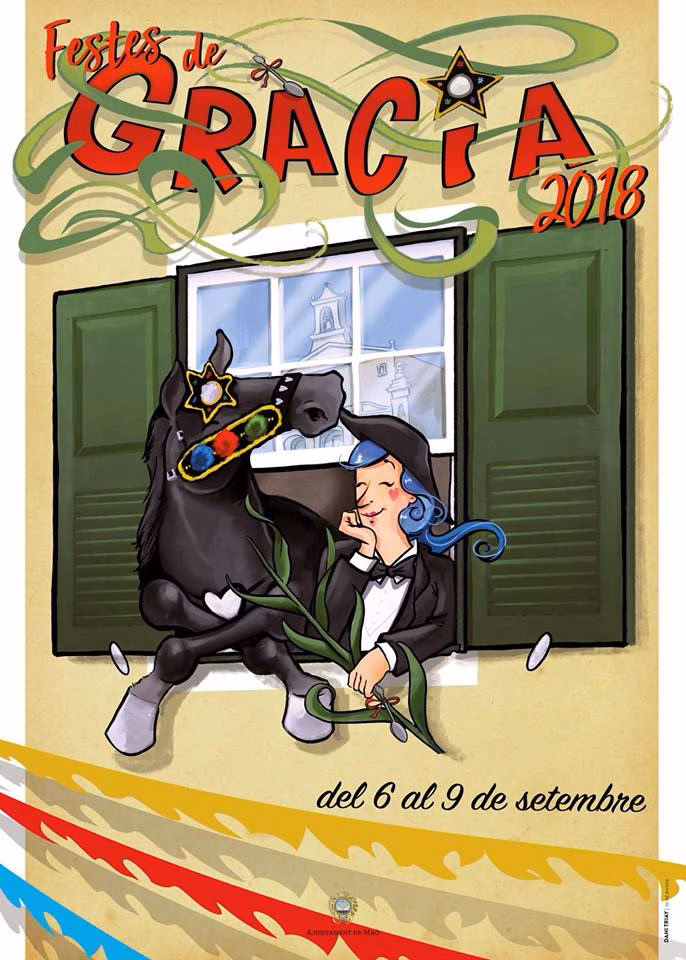 (La imagen) Las fiestas de Gràcia ya tienen cartel