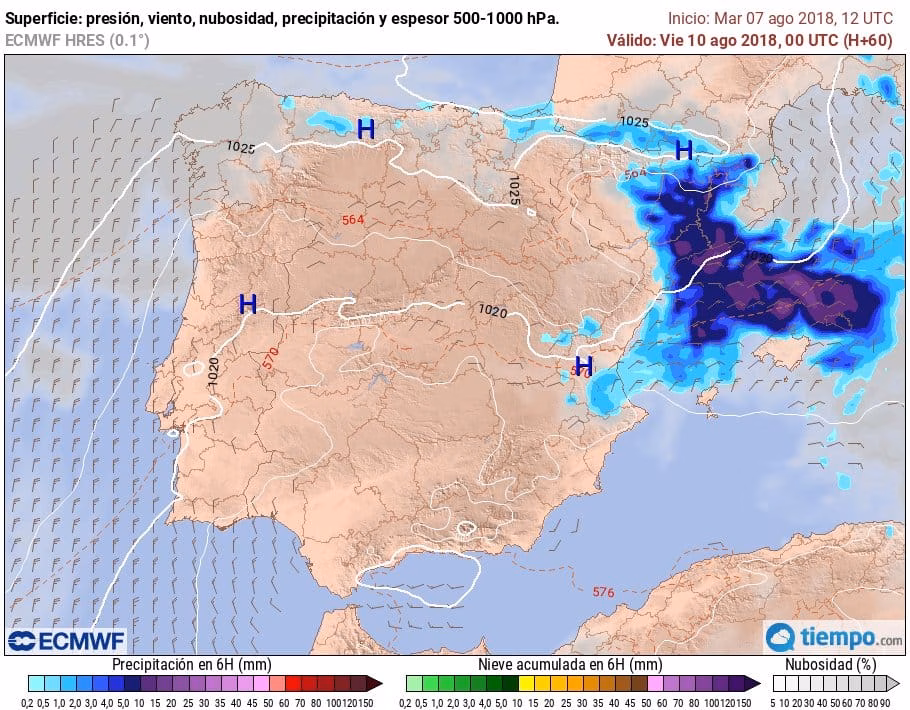 Lluvia, por fin