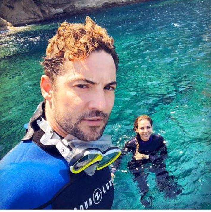 David Bisbal se toma un descanso en Menorca