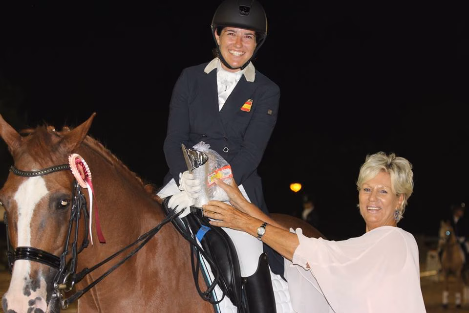 (Galería de fotos) Cristina Torrent, campeona de Balears de doma clásica