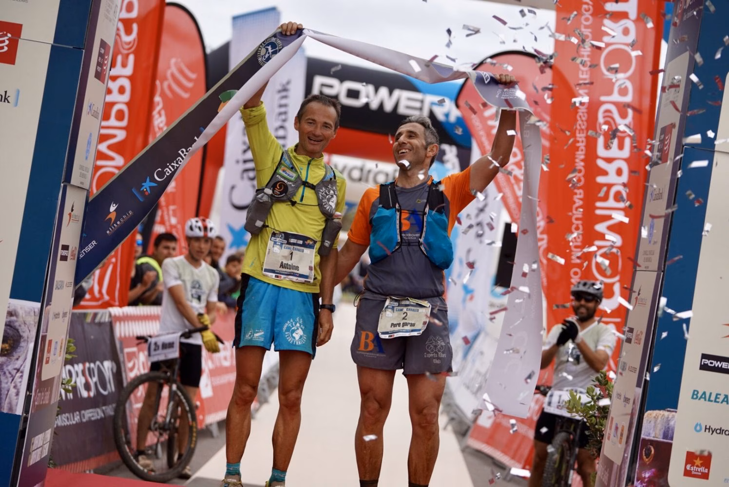 Antoine Guillon y Pere Garau, ganadores ex aequo de la Trail Menorca Camí de Cavalls