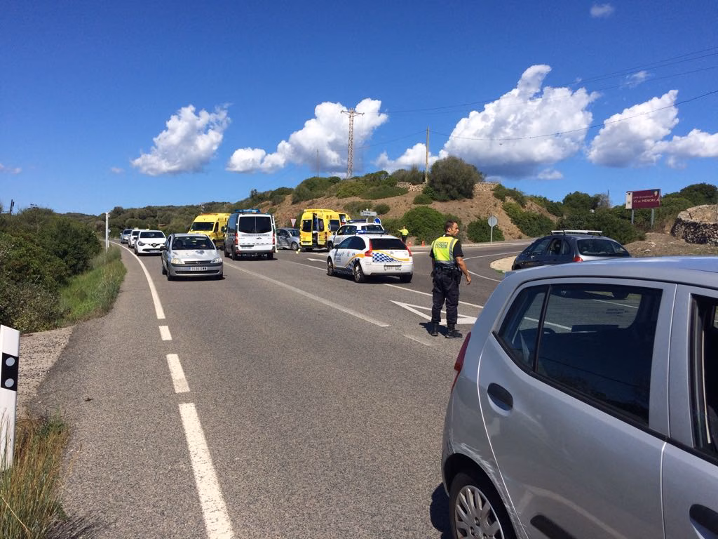 (Ampliación) Accidente mortal en Es Grau