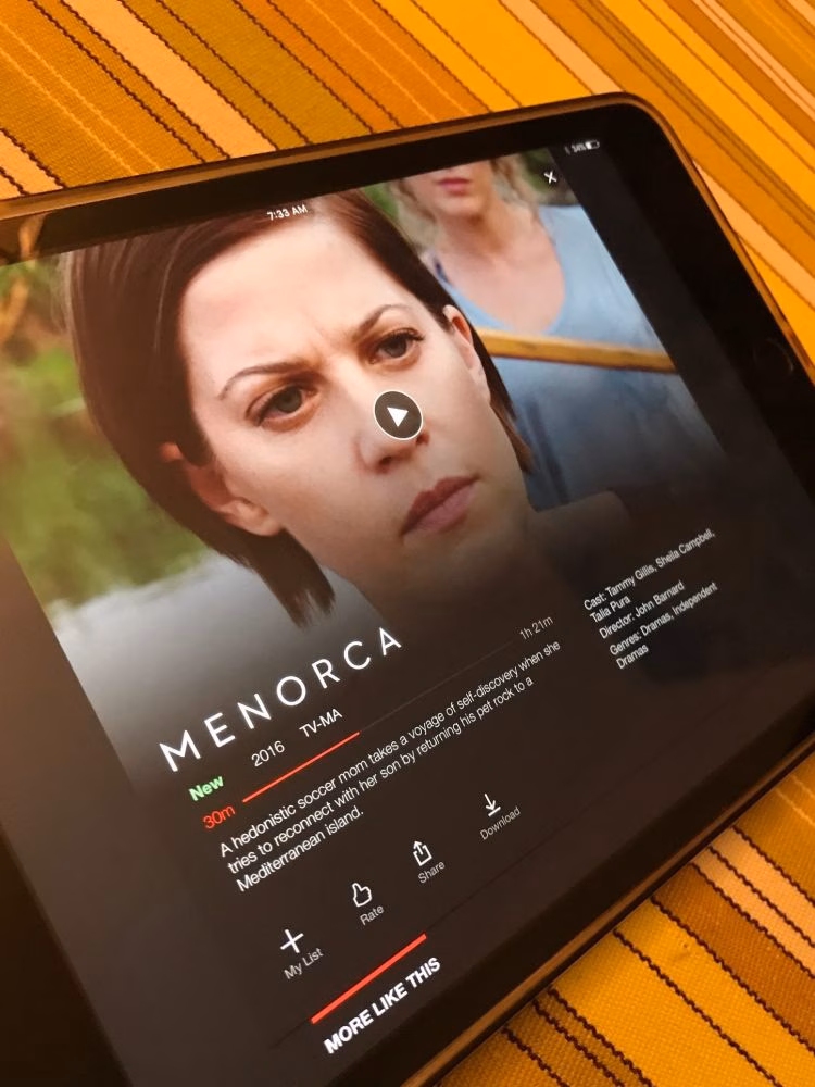 La película "Menorca" llega a Netflix
