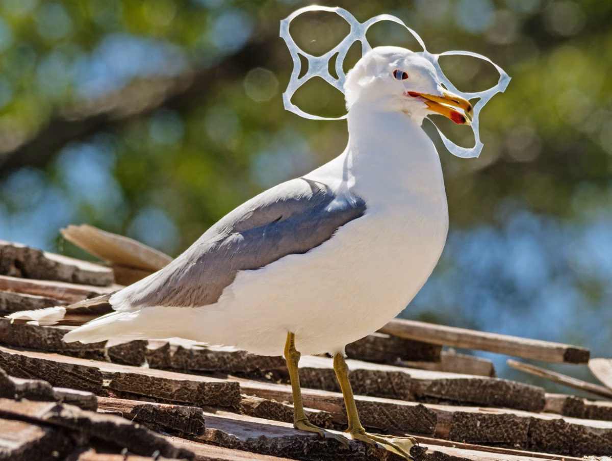 La contaminación por plásticos afecta a la fauna del litoral de Menorca