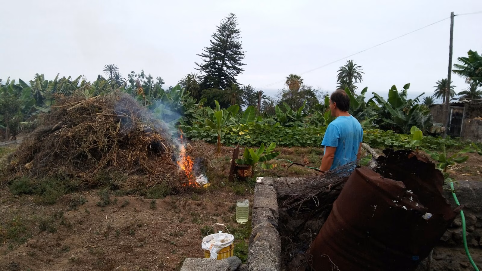 Ibanat prohíbe la quema autorizada de rastrojos por "meteorología extrema" y riesgo de incendios