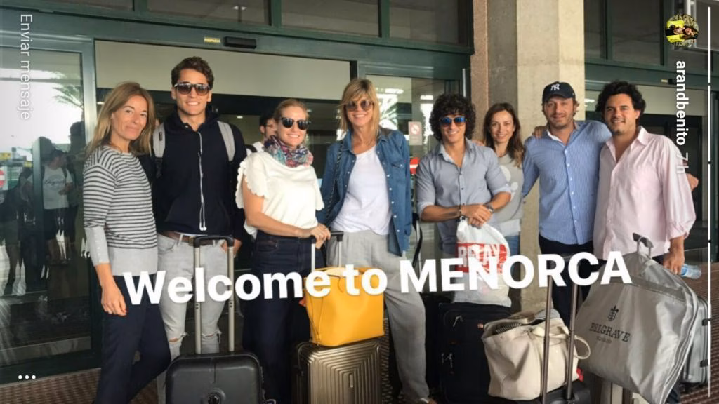 Arancha de Benito en Menorca