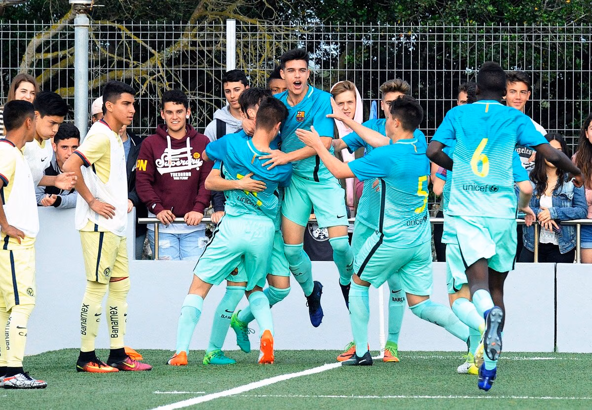 (Galería de fotos) El Arsenal se mete en dos finales y el Barça se medirá al City en cadetes