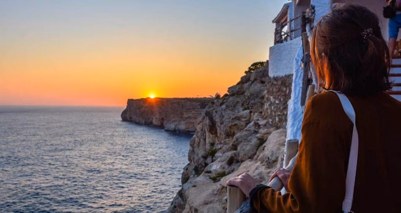 (Vídeo) El mejor atardecer de Balears se disfruta en Menorca