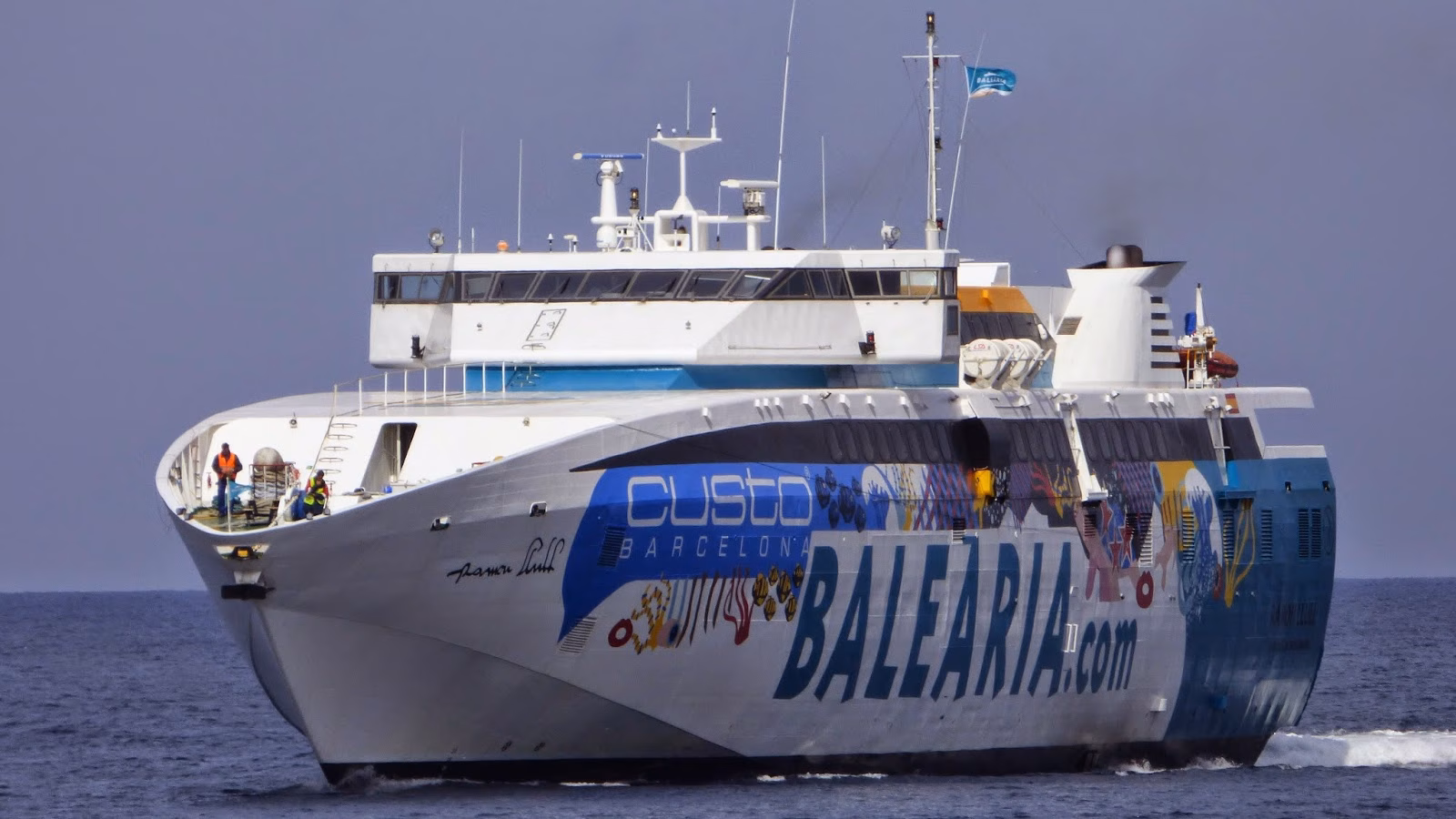 (Última hora) Baleària modifica los horarios de algunos de sus enlaces con Menorca por el mal tiempo