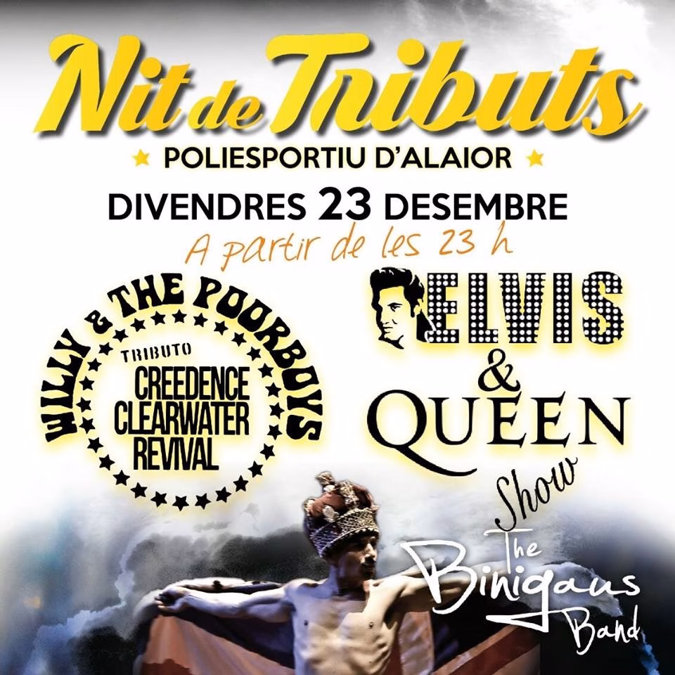 La "Noche de tributos" vuelve a Alaior