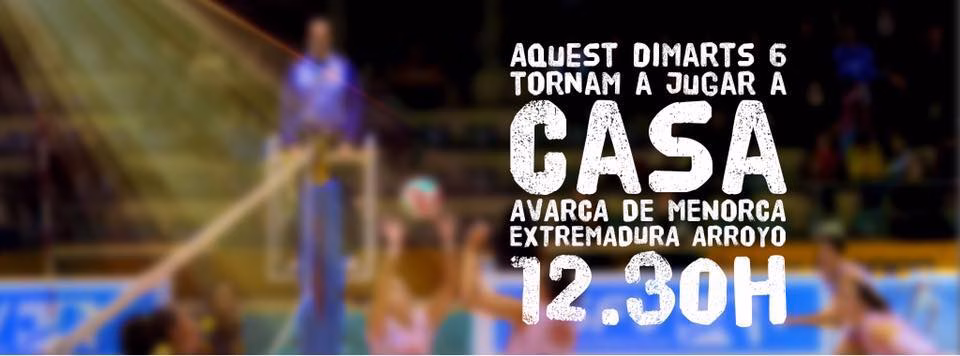 La Federación comunica al Vòlei Ciutadella que sólo habrá cinco plazas para la Copa de la Reina