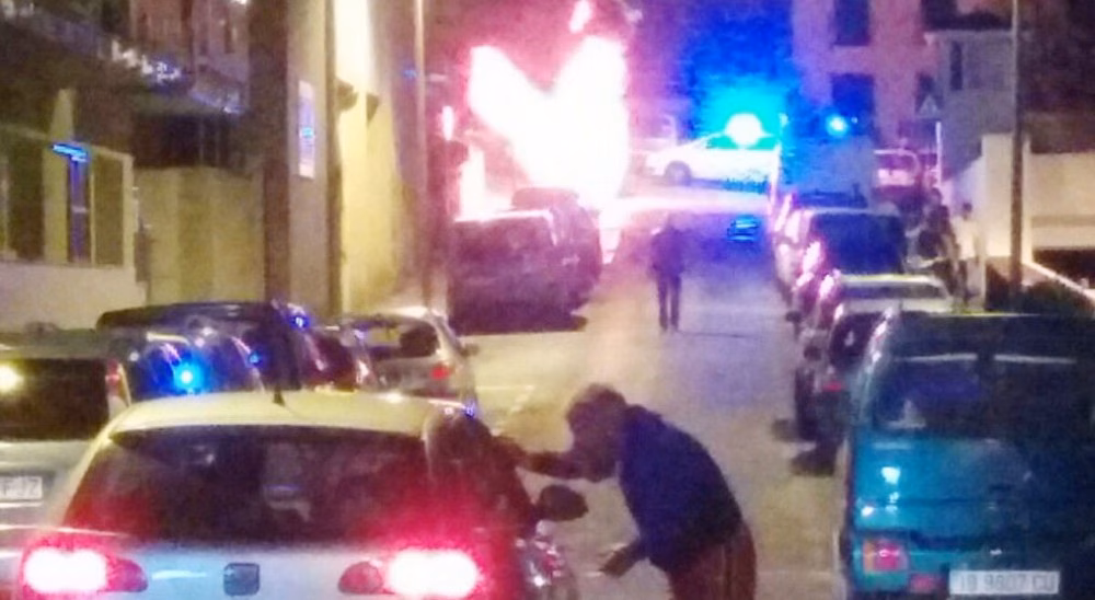 Prisión con fianza para el detenido por la quema de contenedores en Alaior