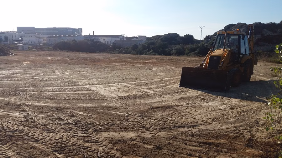 Maó creará un aparcamiento para camiones en el Polígono Industrial