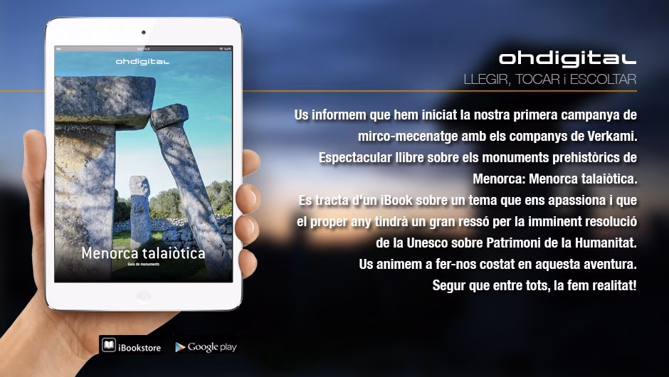 Un iBook para conocer la Menorca talayótica