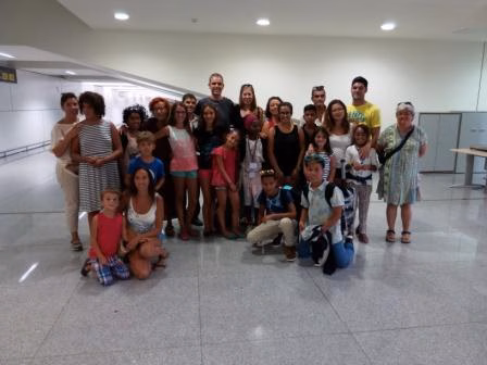 Regresan los niños saharauis de Menorca