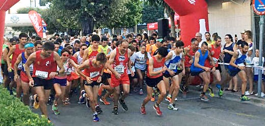 Nil Riudavets y Maria Pallicer imponen su velocidad en la Cursa de Sant Bartomeu