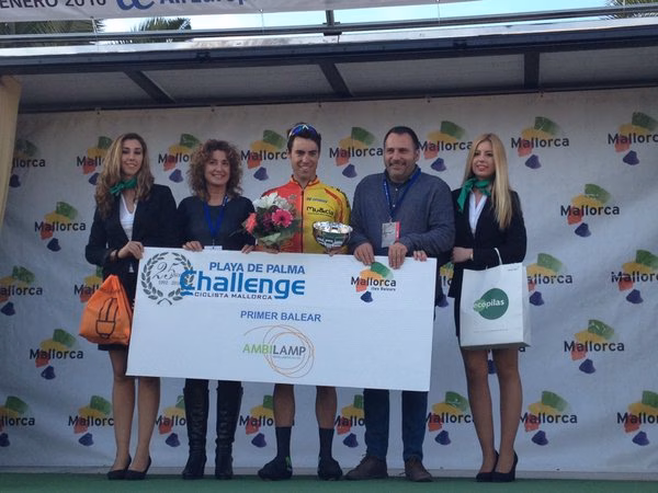 Albert Torres sube al podio en Mallorca