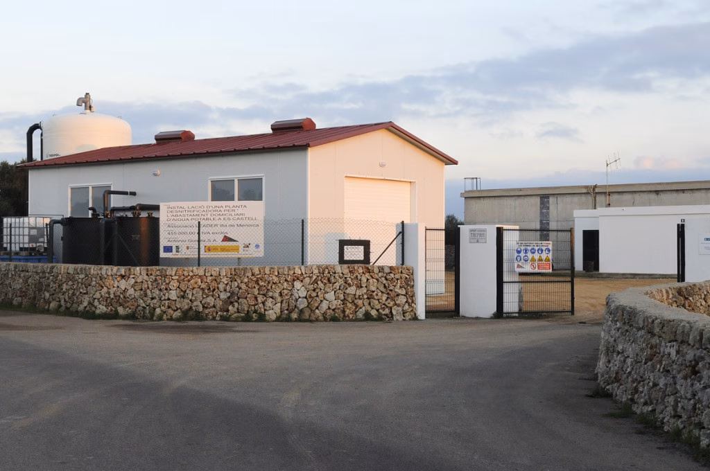 Último test para la potabilizadora de agua de Es Castell