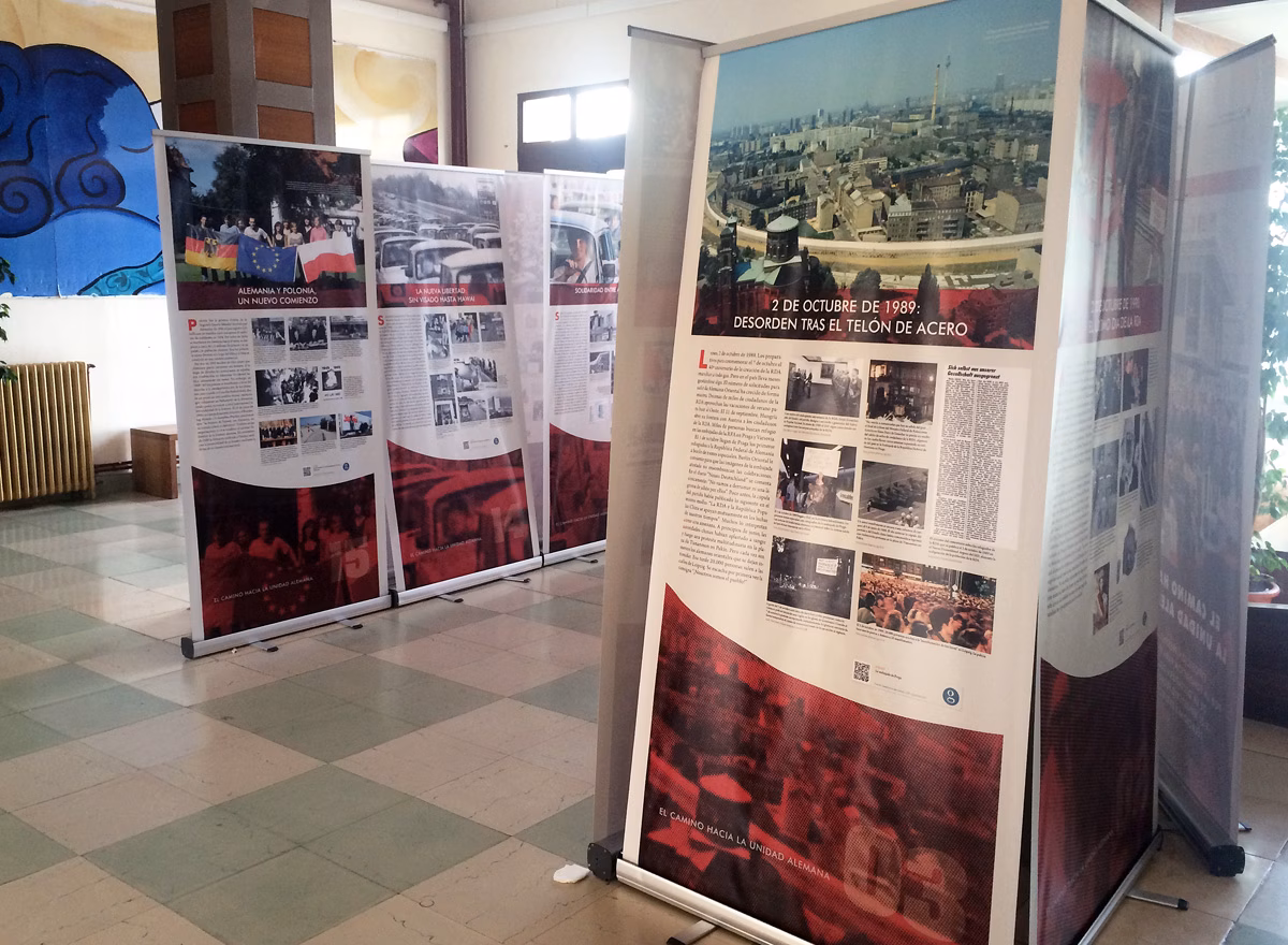 La exposición sobre los 25 años de la Alemania unida estará hasta el 17 de diciembre