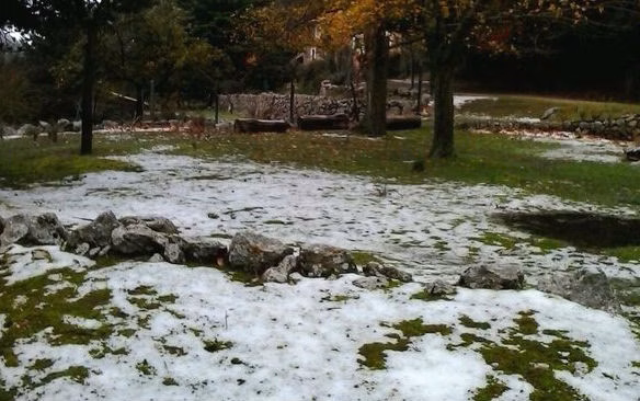 La nieve cuaja en Mallorca, pero no llegará a Menorca