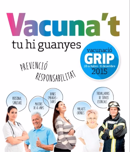 Quince días y 142.55 dosis de vacunas en la campaña contra la gripe 2015