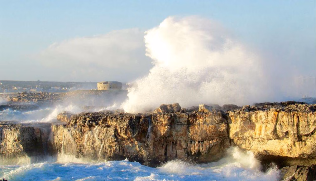 Las lluvias dejan hasta 26 mm en Ciutadella y se esperan olas de 3 metros