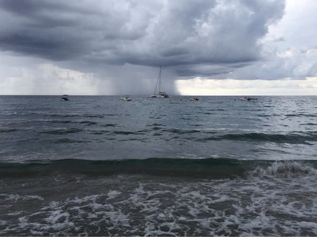 Se recogen hasta 24 litros por metro cuadrado en las últimas 24 horas