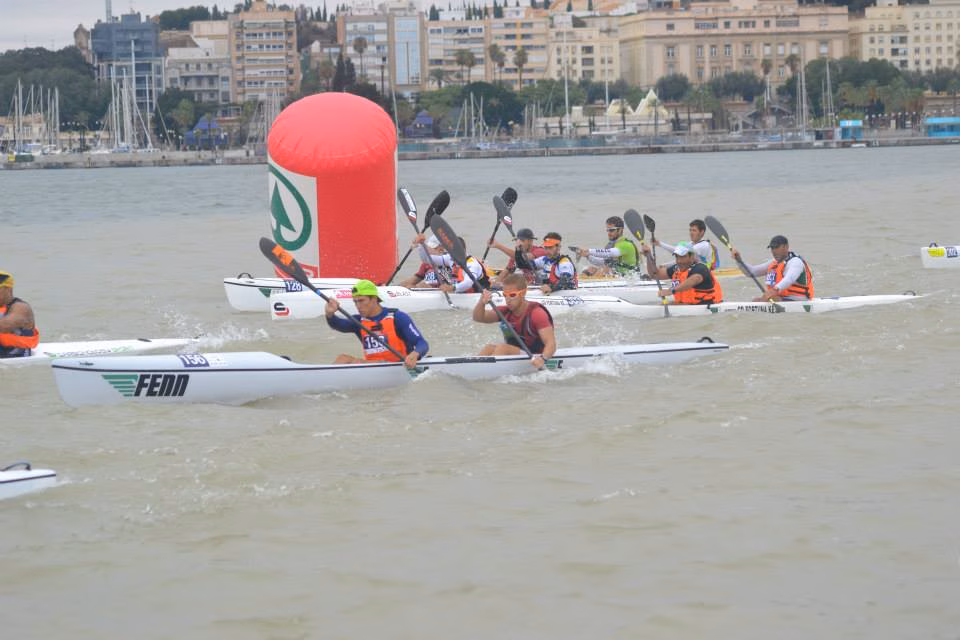 Ismael Fuentes Sintes, tercero en K2 en el Campeonato de España
