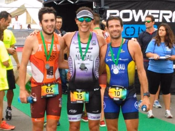 Paco Arnau, subcampeón de Balears de triatlón olímpico