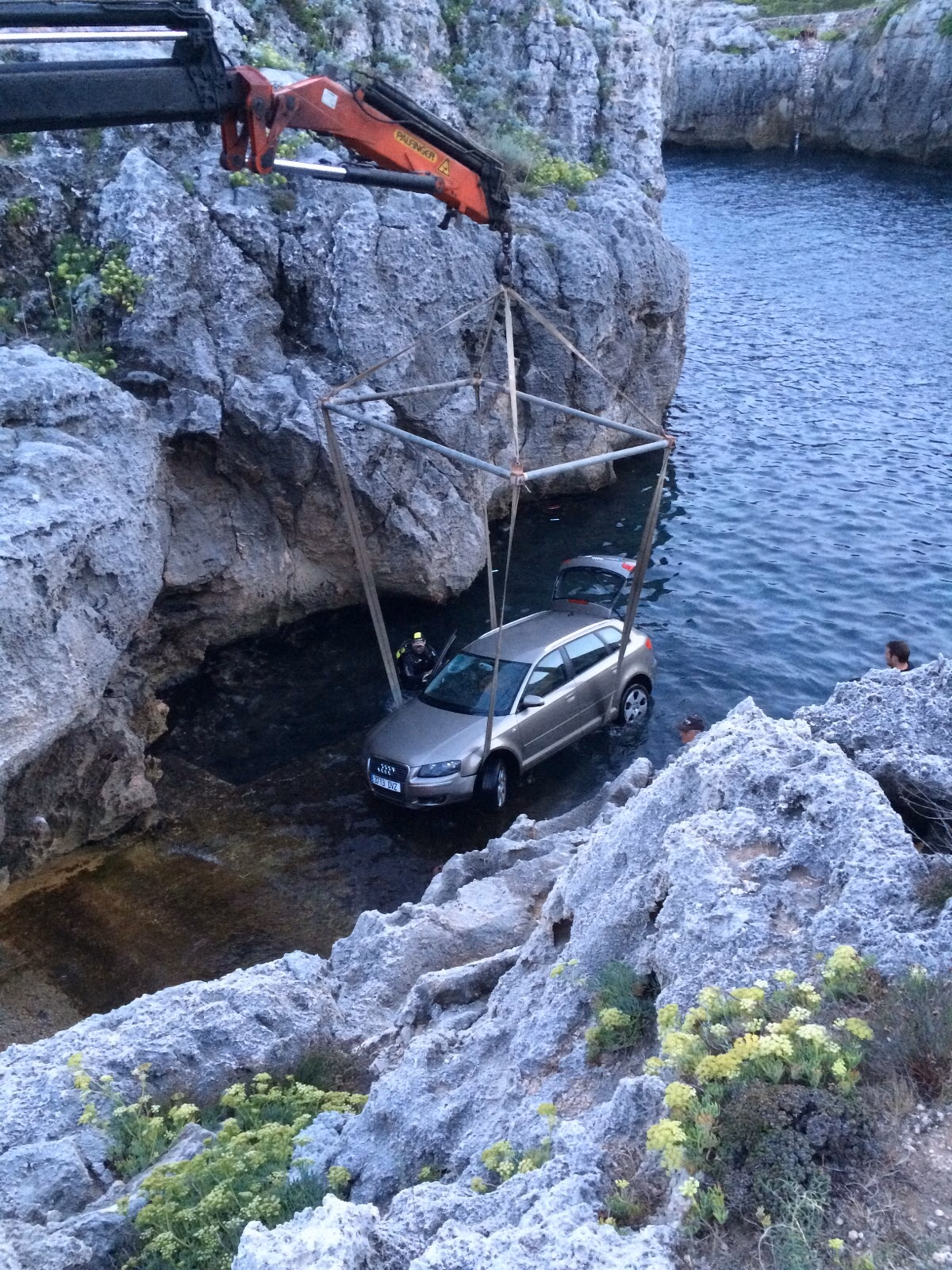 Rescate de infarto en Ciutadella