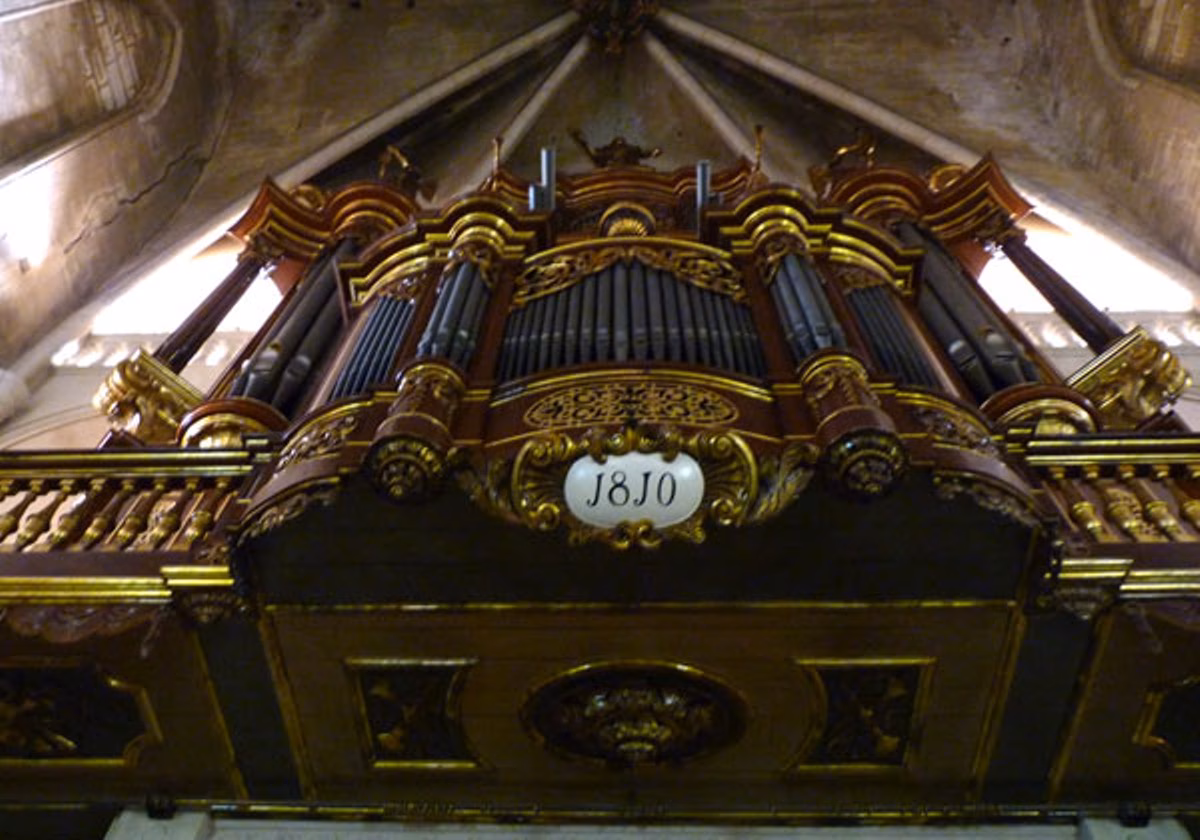 Videomapping para el órgano de Santa Maria