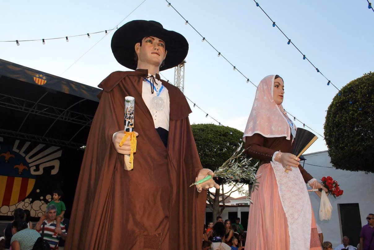 Protagonismo 'gigantesco' en Sant Lluís