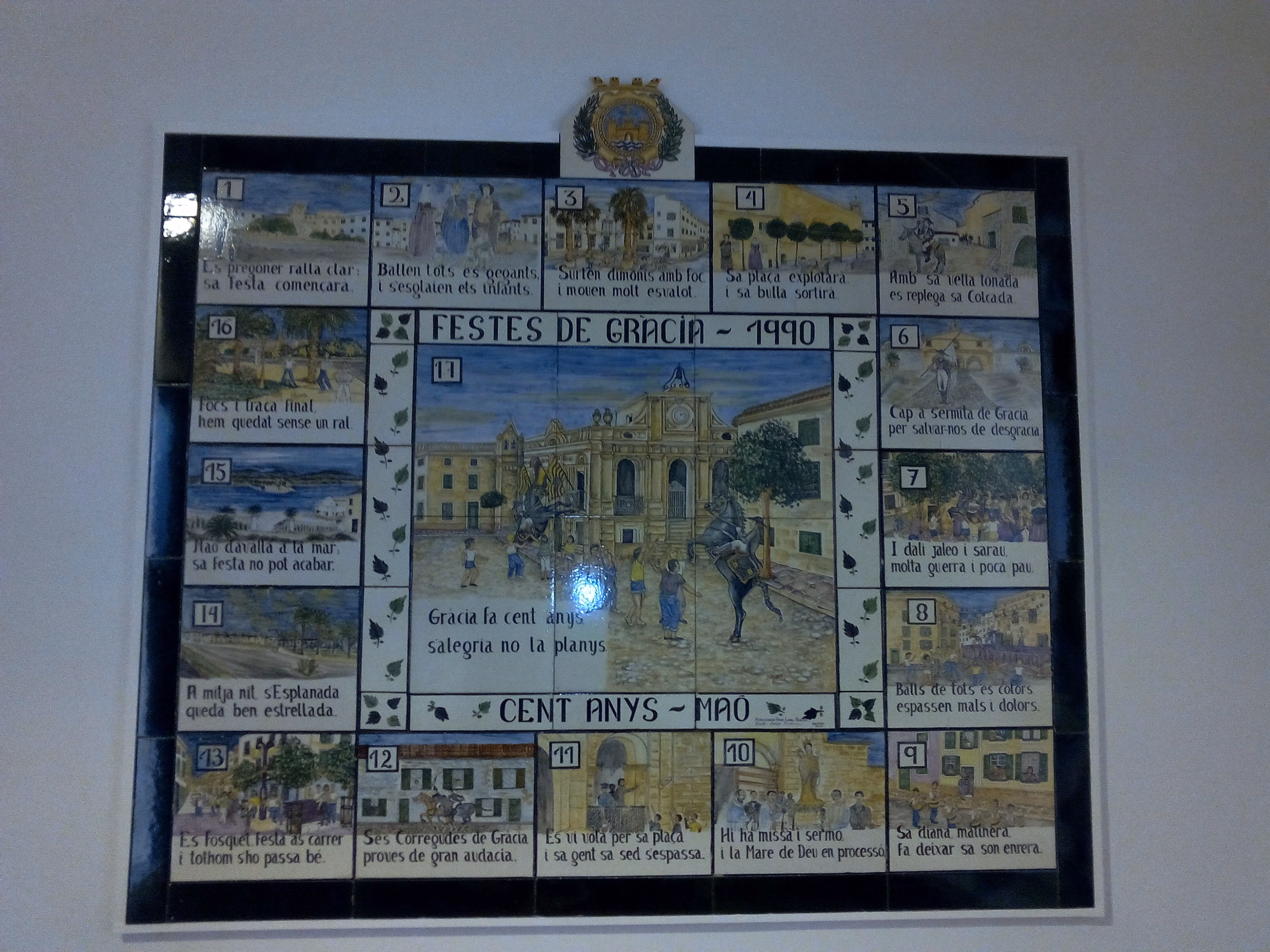 Maó recupera un auca conmemorativa de las fiestas de la Virgen de Gracia